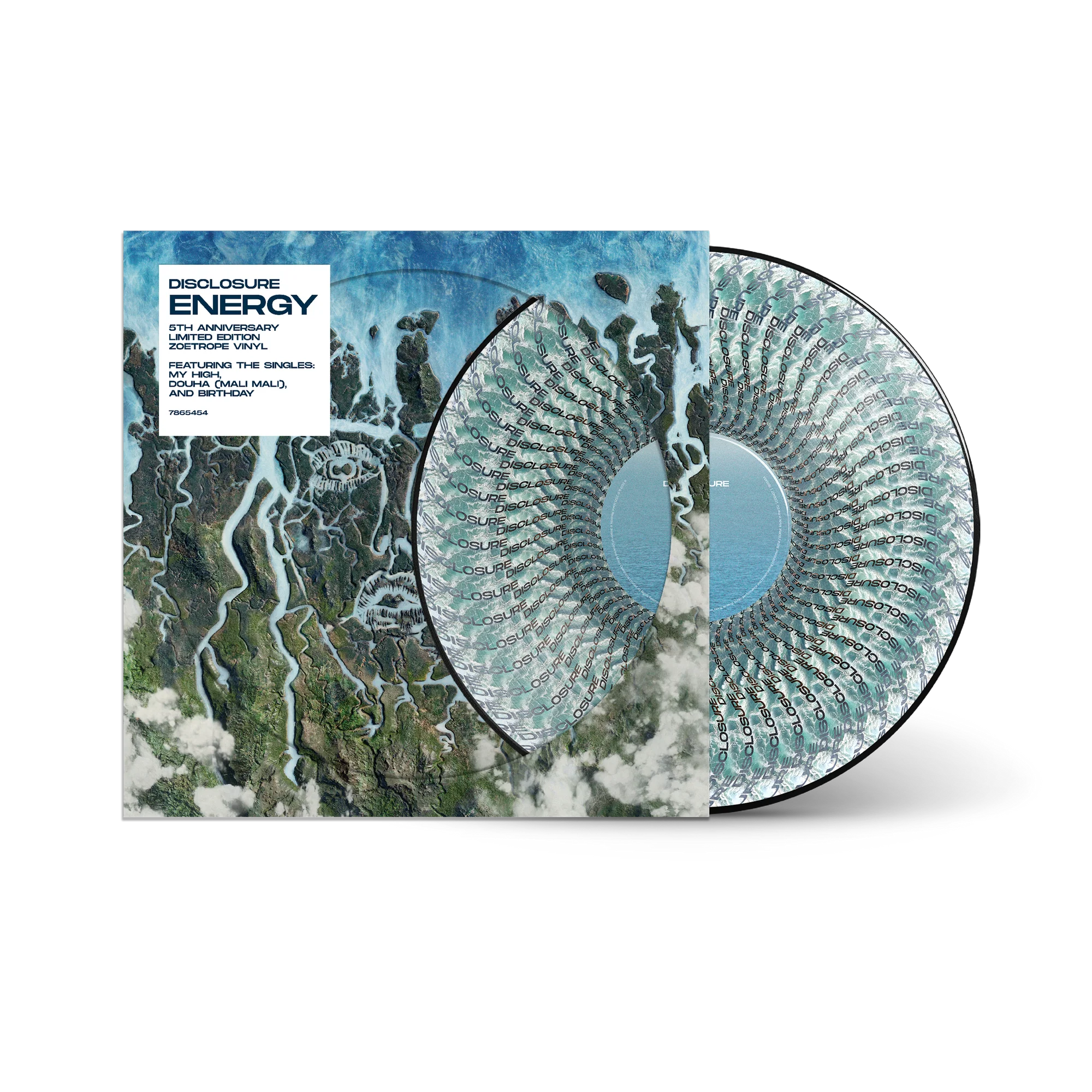 DISCLOSURE - ENERGY (5TH ANNIVERSARY) - VINYLE ZOETROPE