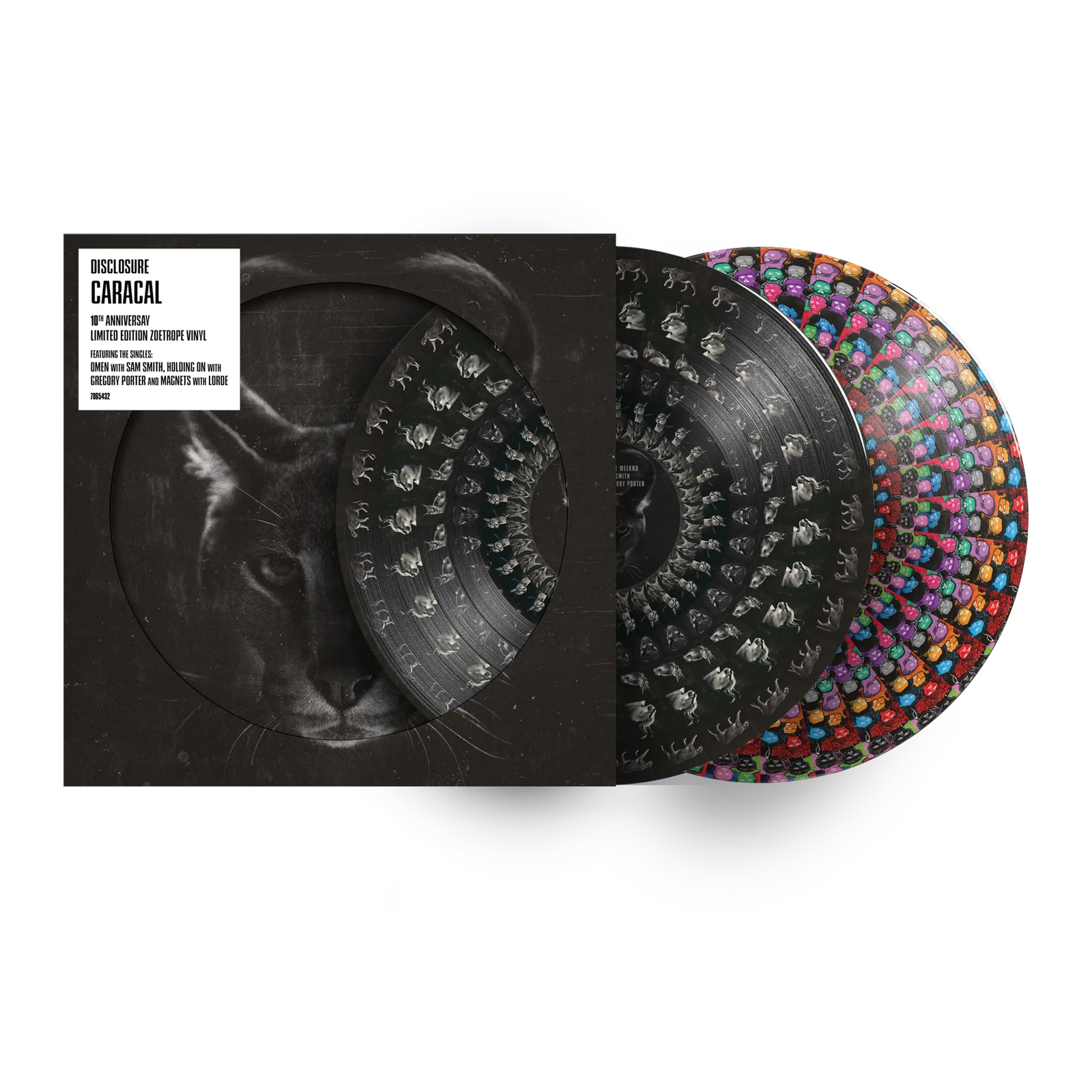 DISCLOSURE - CARACAL (10TH ANNIVERSARY) - DOUBLE VINYLE ZOETROPE