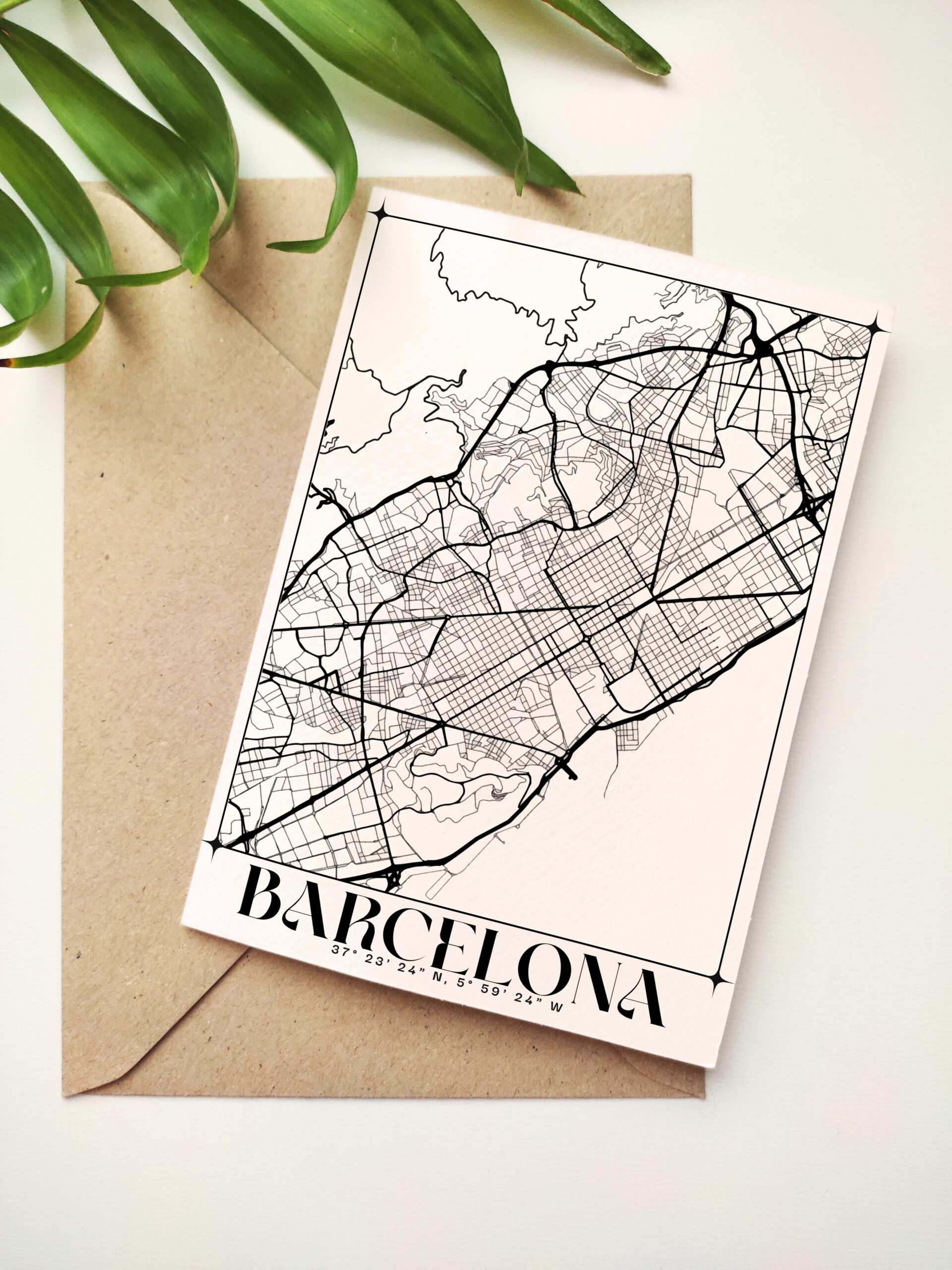 Carte - Map Barcelona