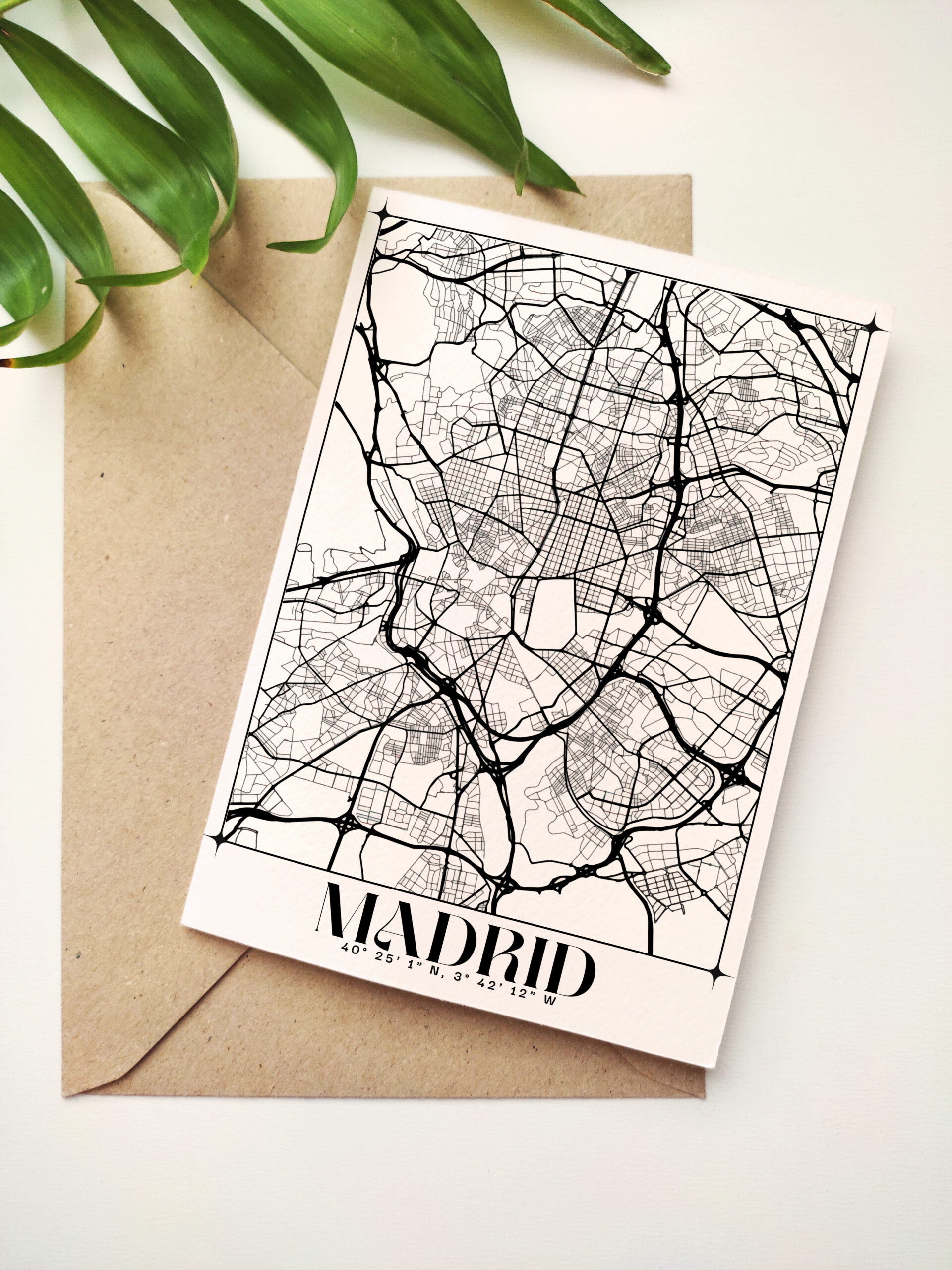Carte - Map Madrid