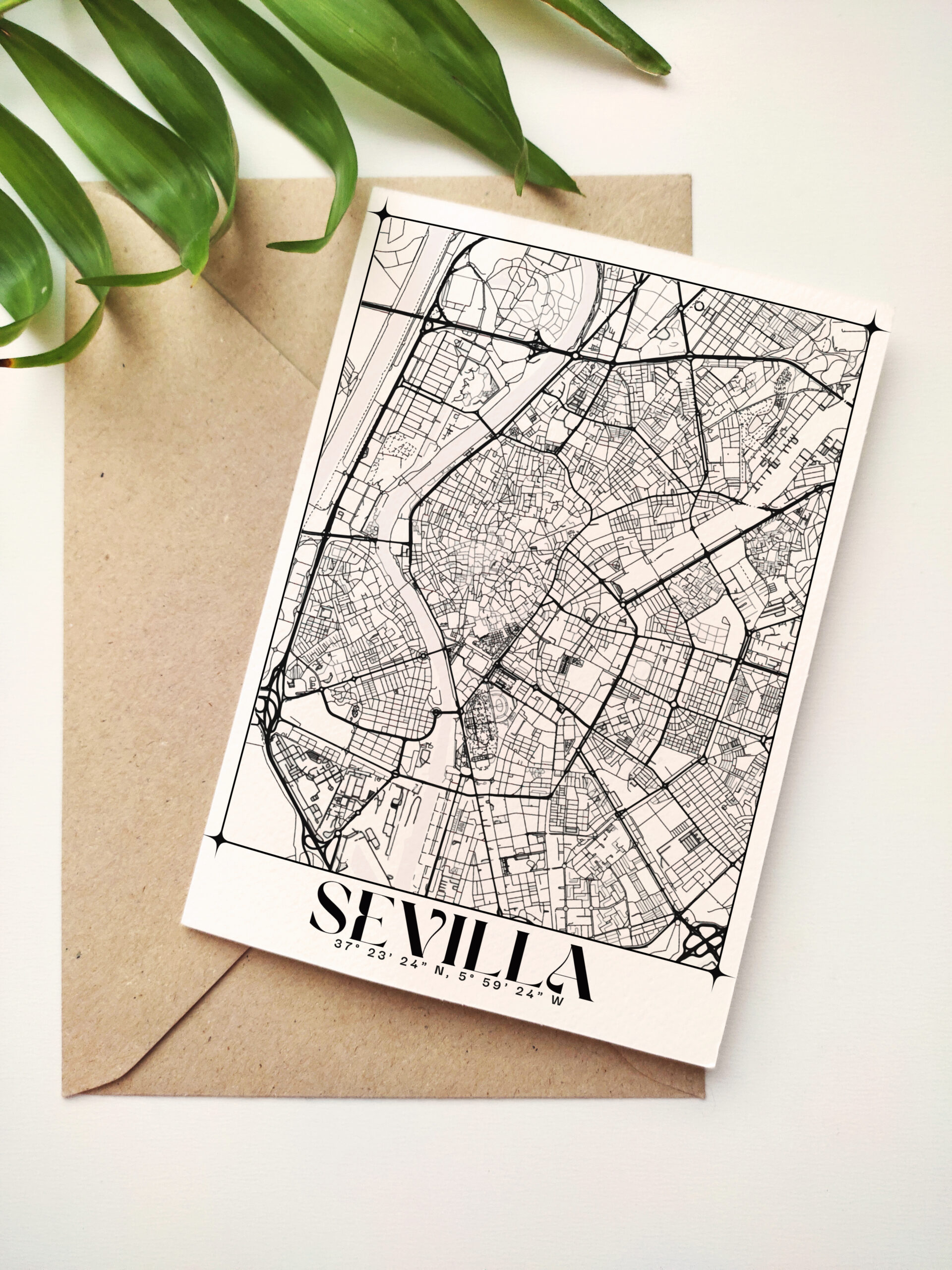 Carte - Map Sevilla