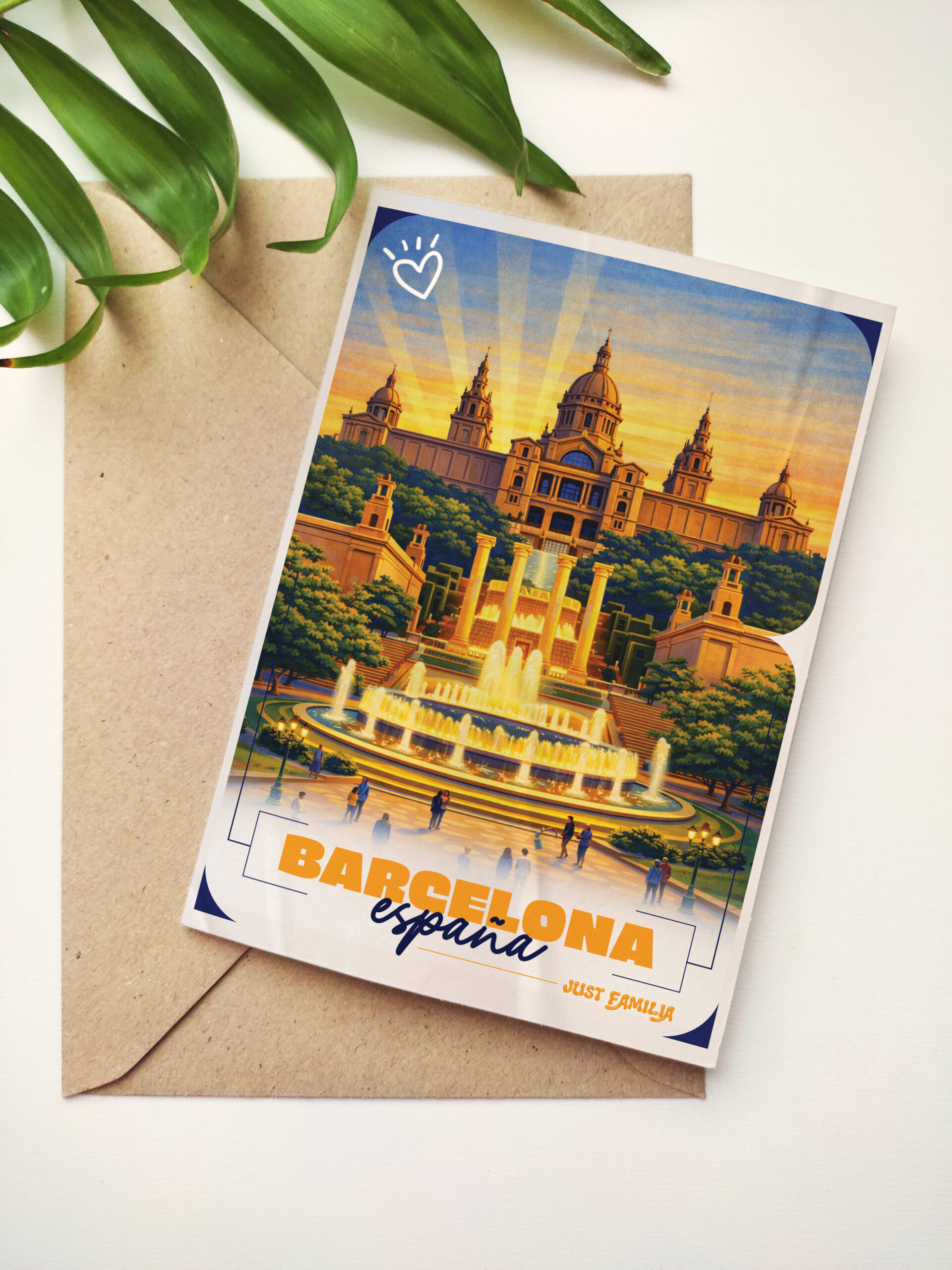 Carte - Collection Barcelona - Montjuic