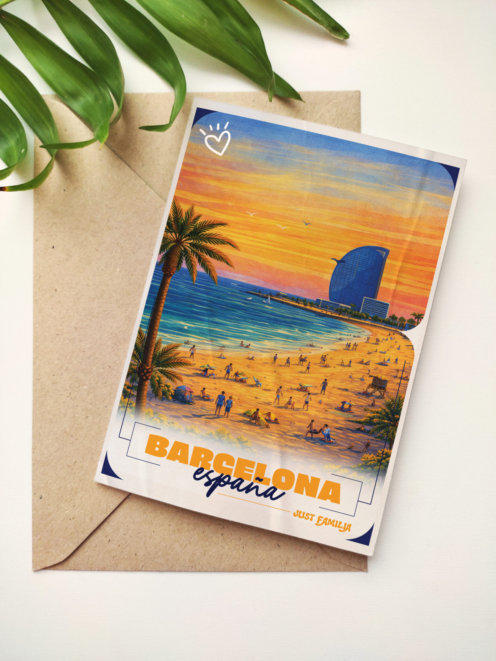 Carte - Collection Barcelona - Barceloneta