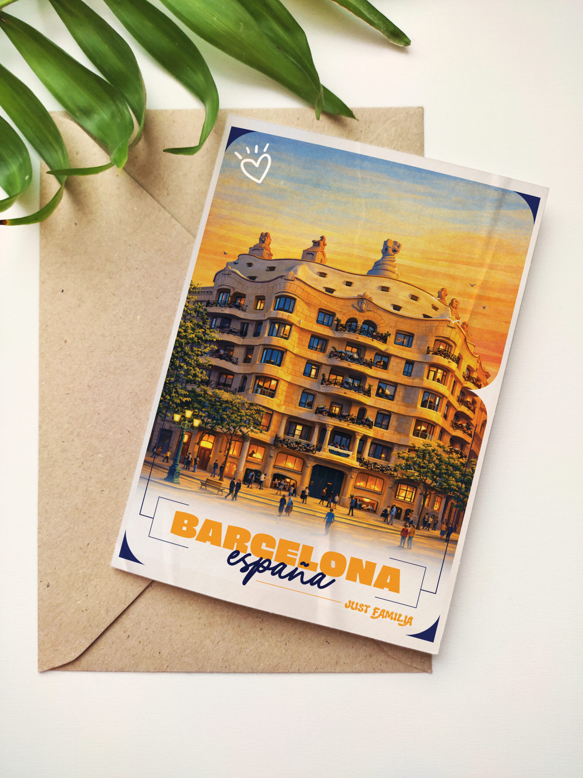 Carte - Collection Barcelona - La Pedrera