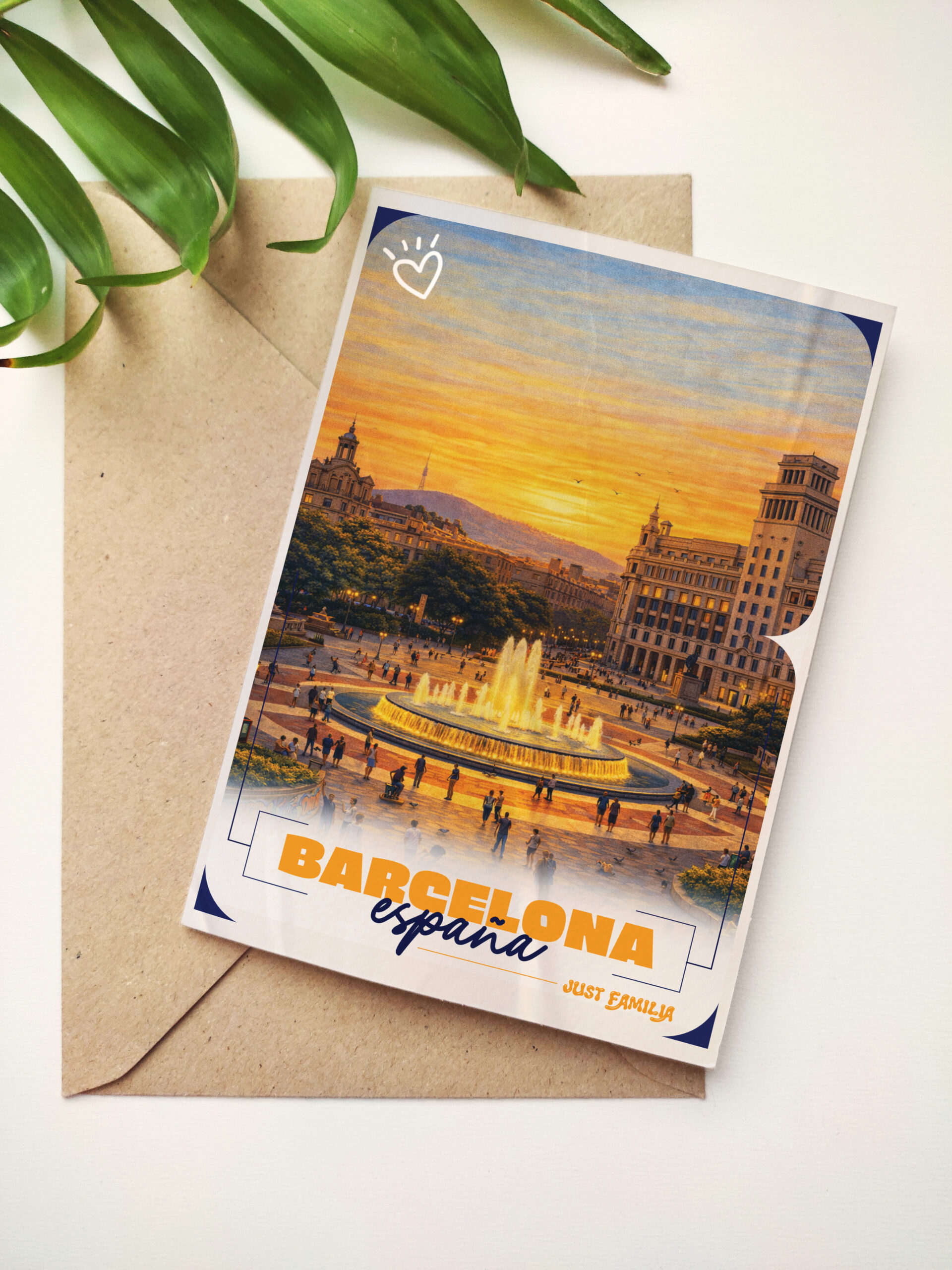 Carte - Collection Barcelona - Plaça de Catalunya