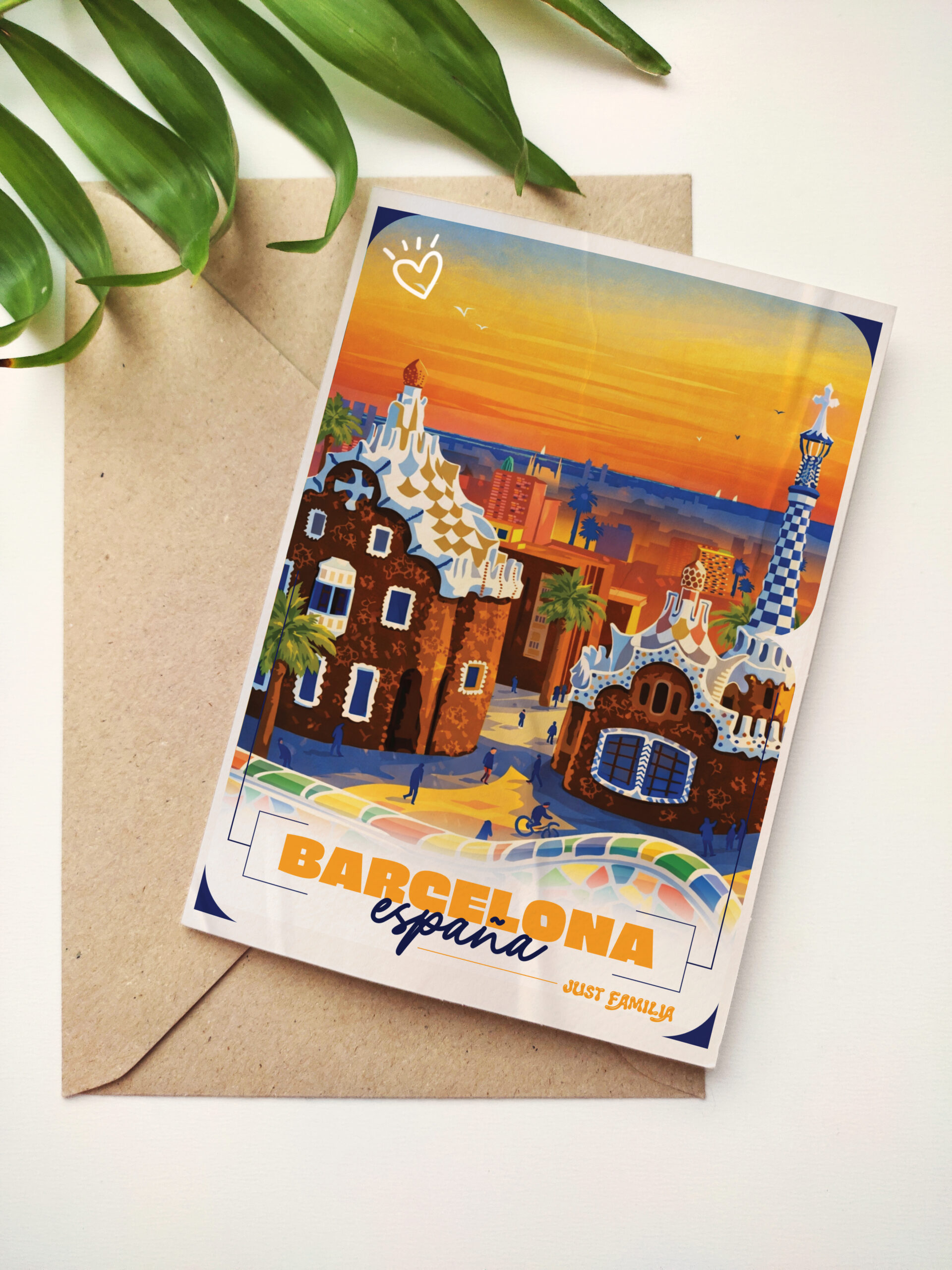 Carte - Collection Barcelona - Parc Guell