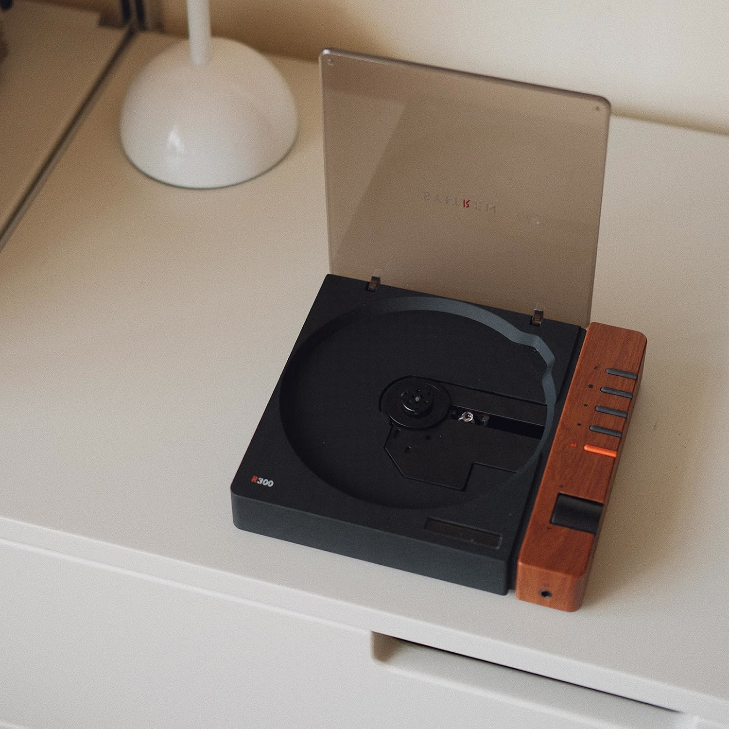 SYITREN R300 Lecteur CD Noir / Bois